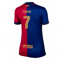 Dámy Fotbalový dres Barcelona Ferran Torres #7 2024-25 Domácí Krátký Rukáv